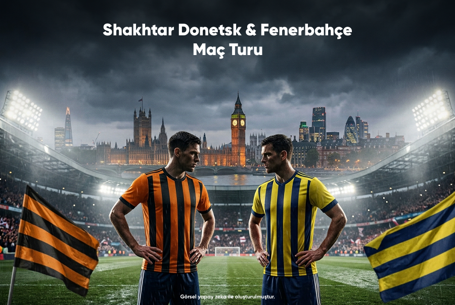 Shakhtar Donetsk & Fenerbahçe Maç Turu Pegasus Hava Yolları ile 3 Gece (STN-STN)