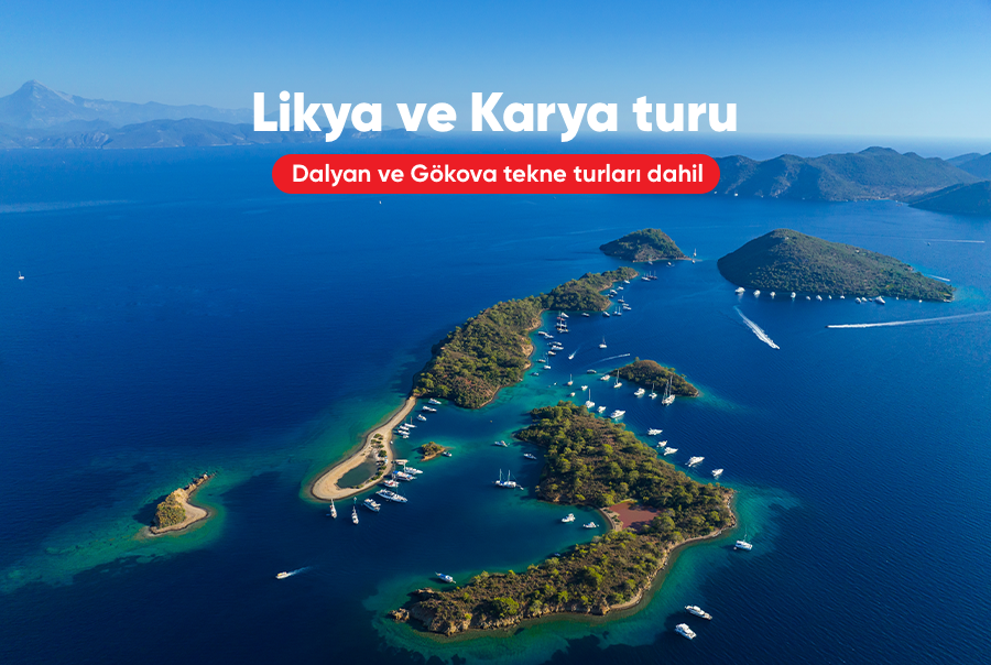 Likya Turu 5 Gece Otel Konaklamalı