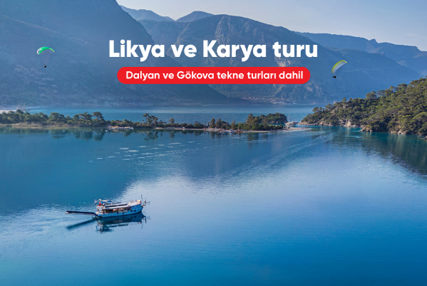 Likya Karya Turu 5 Gece Otel Konaklamalı İstanbul Çıkışlı