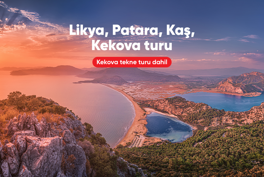 Likya Patara Kaş Kekova Turu 3 Gece Otel Konaklamalı